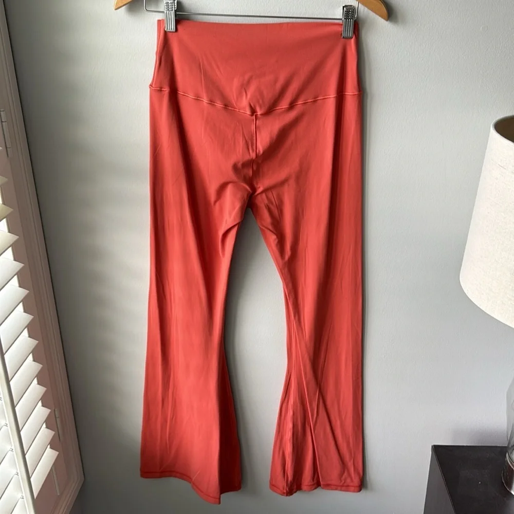 Offline By Aerie Orange Twist Flare Leggings - Picture 5 of 9